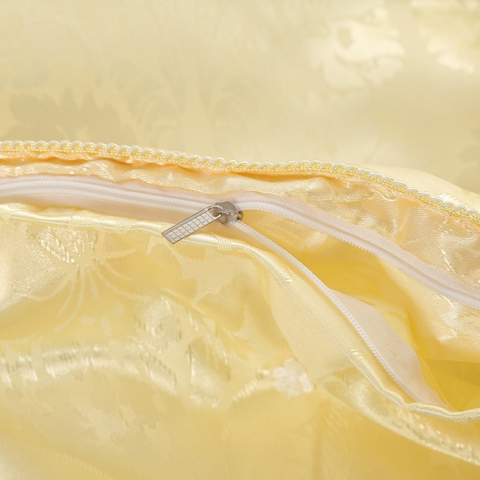 91家纺网 家纺一手货源 找家纺 妙赞家纺 2025新款亲肤舒适简约被子被芯系列 黄色