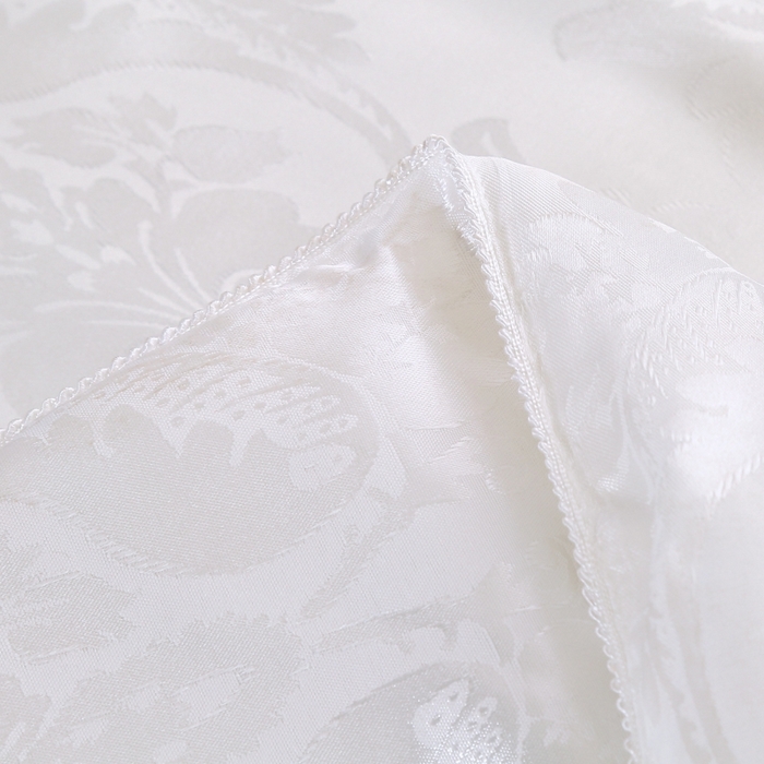 91家纺网 家纺一手货源 找家纺 妙赞家纺 2025新款亲肤舒适简约被子被芯系列 白色