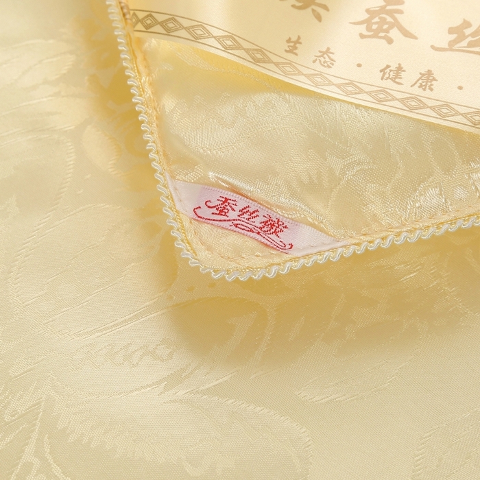 91家纺网 家纺一手货源 找家纺 妙赞家纺 2025新款亲肤舒适简约被子被芯系列 黄色