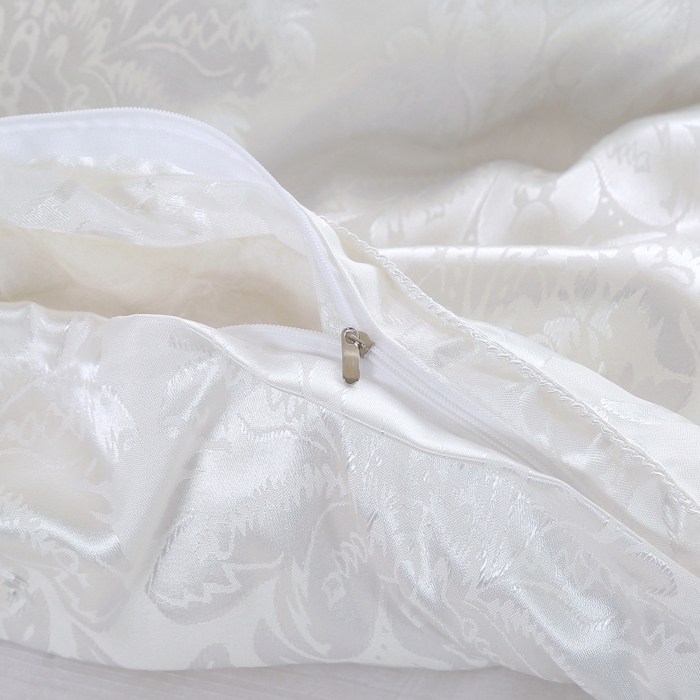 91家纺网 家纺一手货源 找家纺 妙赞家纺 2025新款亲肤舒适简约被子被芯系列 白色