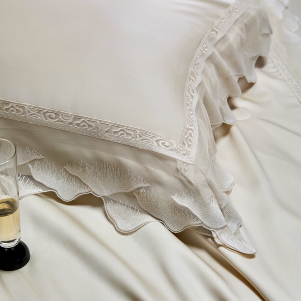 91家纺网 家纺一手货源 找家纺 （总）榻尚家居 2025新款大豆纤维天丝夏被夏凉被空调被床盖四件套-山峦迭