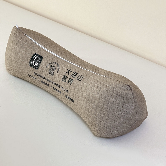 91家纺网 家纺一手货源 找家纺 卓昌枕芯 2025新款大凉山苦荞麦枕头枕芯 苦荞三角枕-咖