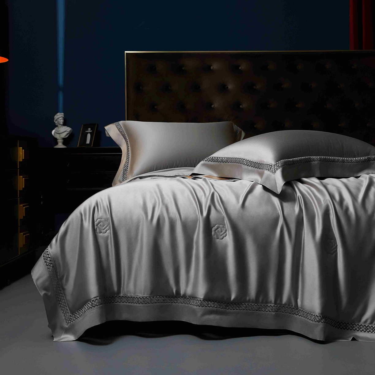 91家纺网 家纺一手货源 找家纺 米多多 2025新款天丝蚕丝夏被【含30%蚕丝】 气质灰