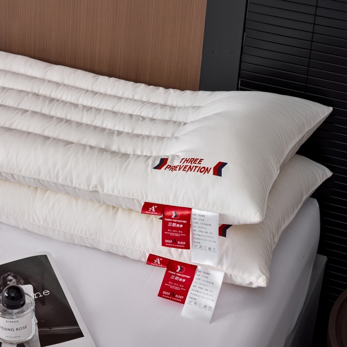 91家纺网 家纺一手货源 找家纺 （总）昕科 2025新款A类全棉三防双人长枕