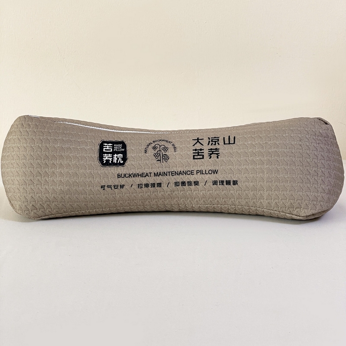 91家纺网 家纺一手货源 找家纺 卓昌枕芯 2025新款大凉山苦荞麦枕头枕芯 苦荞三角枕-咖