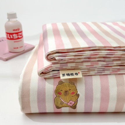 91家纺网 家纺一手货源 找家纺 （总）如意朵 2025全棉老粗布刺绣床单系列