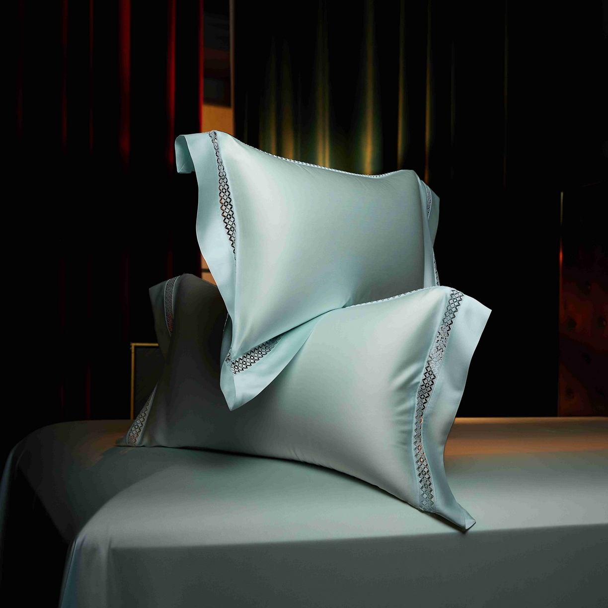 91家纺网 家纺一手货源 找家纺 米多多 2025新款天丝蚕丝夏被【含30%蚕丝】 琉光绿