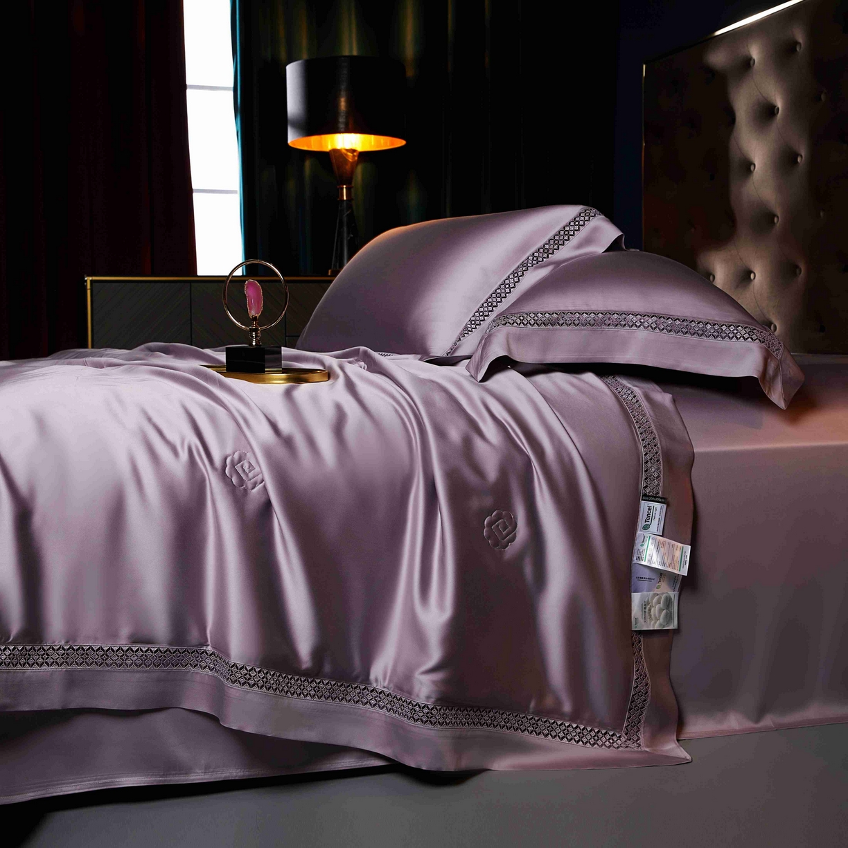 91家纺网 家纺一手货源 找家纺 米多多 2025新款天丝蚕丝夏被【含30%蚕丝】 芋泥紫