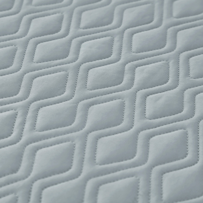 91家纺网 家纺一手货源 找家纺 OL家纺 2025新款100支天丝棉居家轻奢床盖夹棉防滑四件套 月落灰