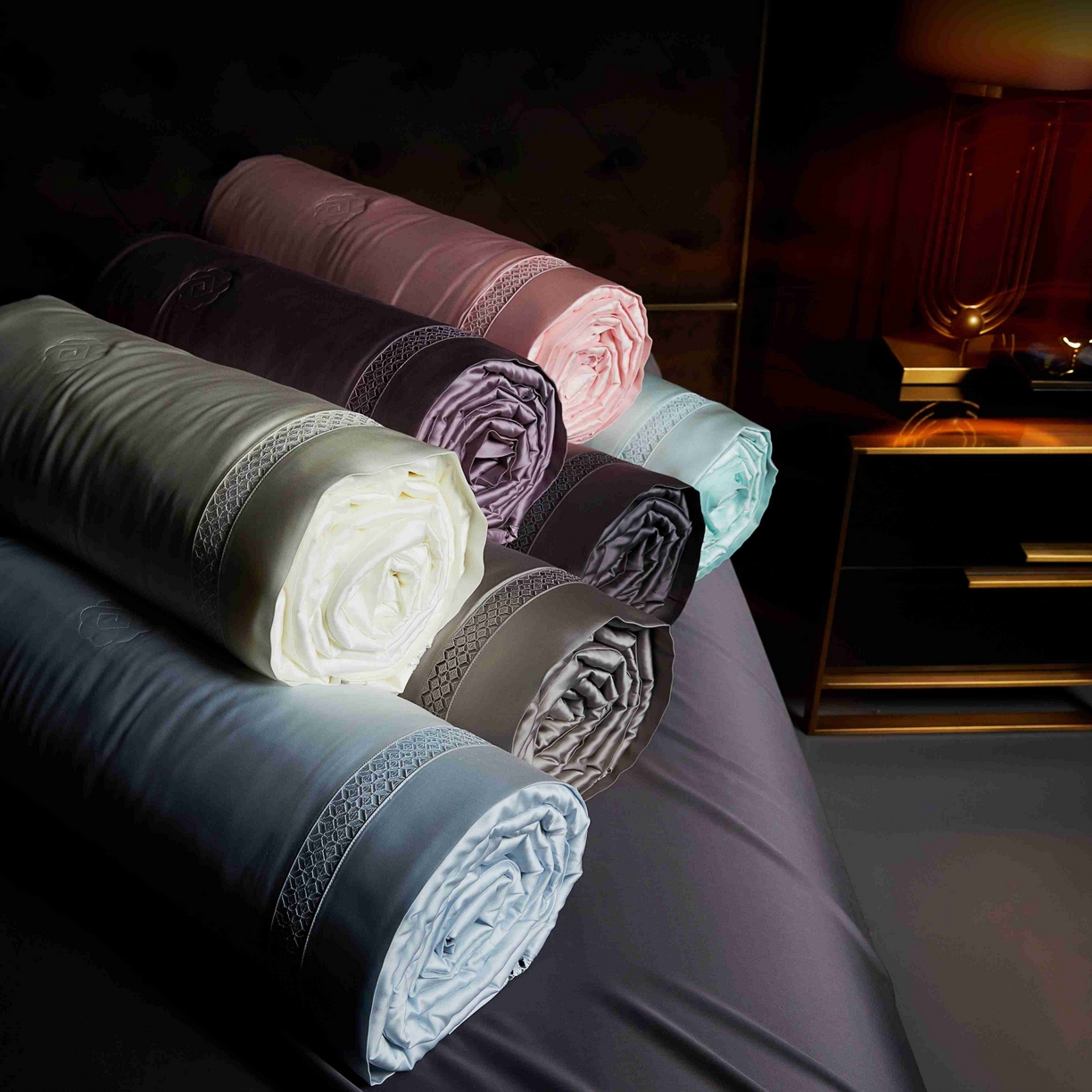 91家纺网 家纺一手货源 找家纺 米多多 2025新款天丝蚕丝夏被【含30%蚕丝】 组合图