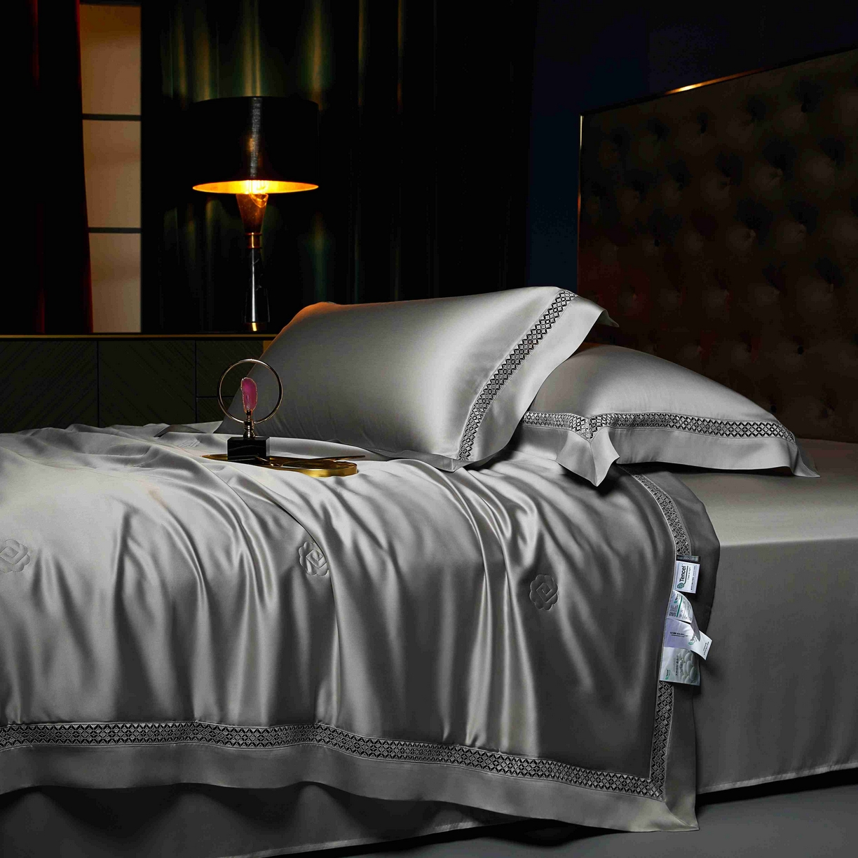 91家纺网 家纺一手货源 找家纺 米多多 2025新款天丝蚕丝夏被【含30%蚕丝】 气质灰