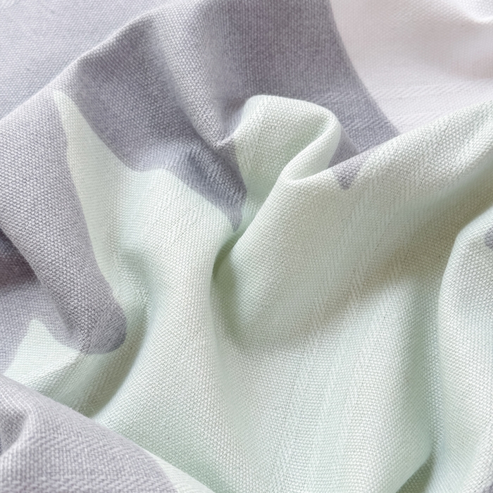 91家纺网 家纺一手货源 找家纺 宜家坊 2025新款春夏原棉鱼骨棉老粗布花边印花床单软凉席三件套 叶韵秋眠