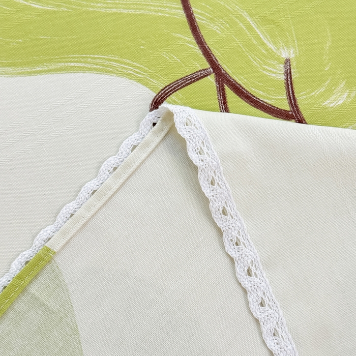 91家纺网 家纺一手货源 找家纺 宜家坊 2025新款春夏原棉鱼骨棉老粗布花边印花床单软凉席三件套 绿影萌龙