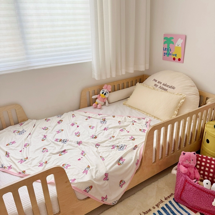 91家纺网 家纺一手货源 找家纺 （总）星期八 2025新款婴儿裸睡级冰丝毯迪斯尼凉感毯