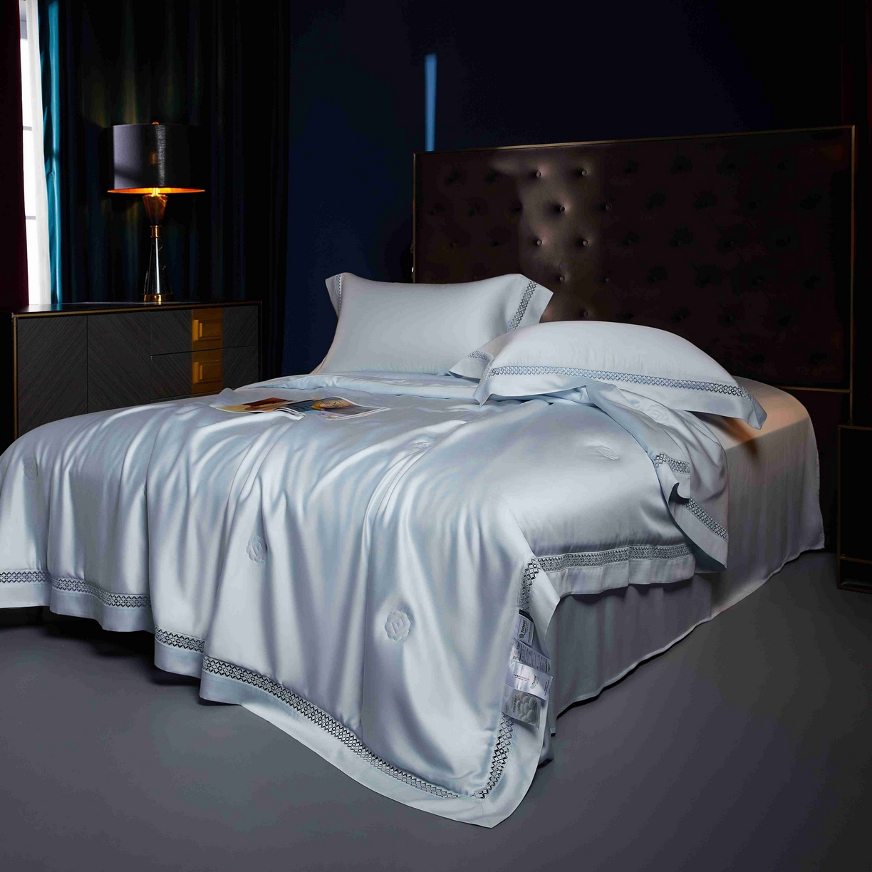 91家纺网 家纺一手货源 找家纺 （总）米多多 2025新款天丝蚕丝夏被【含30%蚕丝】