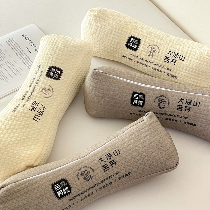 91家纺网 家纺一手货源 找家纺 卓昌枕芯 2025新款大凉山苦荞麦枕头枕芯 苦荞三角枕-米