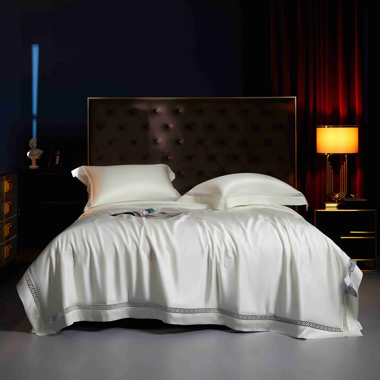 91家纺网 家纺一手货源 找家纺 米多多 2025新款天丝蚕丝夏被【含30%蚕丝】 珍珠白