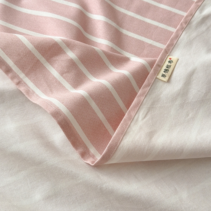 91家纺网 家纺一手货源 找家纺 如意朵 2025全棉老粗布刺绣床单系列 小可爱