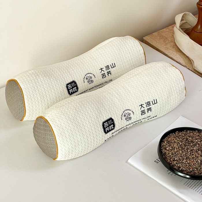 91家纺网 家纺一手货源 找家纺 卓昌枕芯 2025新款大凉山苦荞麦枕头枕芯 苦荞圆柱枕-米