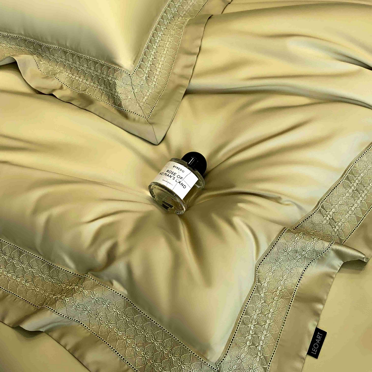 91家纺网 家纺一手货源 找家纺 （总）涞澳家纺 2025新款60S天丝棉花边款四件套-星雅