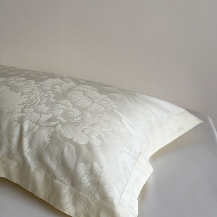 91家纺网 家纺一手货源 找家纺 （总）鹿班家居 2025新款100S长绒棉提花单品枕套（第二组）【标准会员-2元】