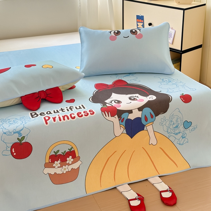 91家纺网 家纺一手货源 找家纺 （总）一霖家纺 2025新款大版300D冰藤席席子凉席三件套