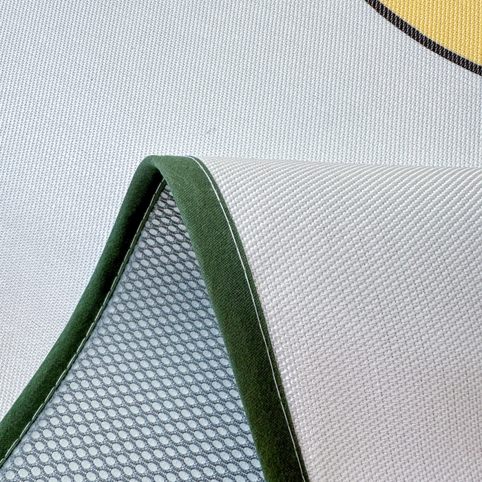 91家纺网 家纺一手货源 找家纺 一霖家纺 2025新款大版300D冰藤席席子凉席三件套 调皮的新新