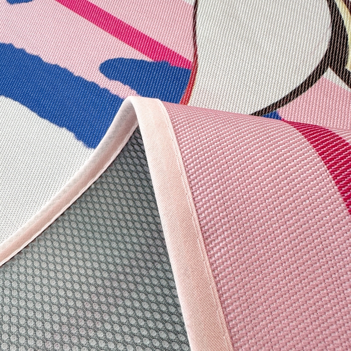 91家纺网 家纺一手货源 找家纺 一霖家纺 2025新款大版300D冰藤席席子凉席三件套 你打我噻