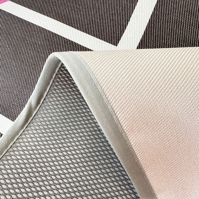 91家纺网 家纺一手货源 找家纺 一霖家纺 2025新款大版300D冰藤席席子凉席三件套 趣味朋友