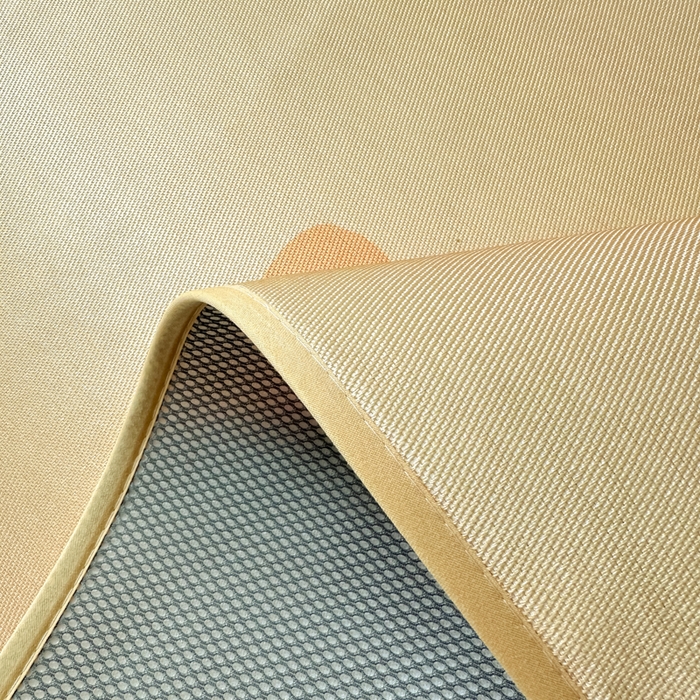 91家纺网 家纺一手货源 找家纺 一霖家纺 2025新款大版300D冰藤席席子凉席三件套 笑脸海宝