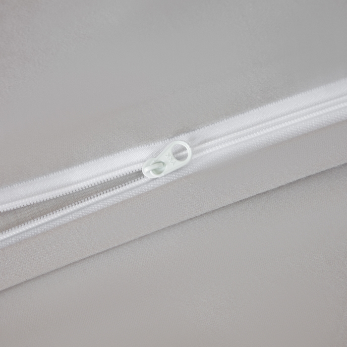 91家纺网 家纺一手货源 找家纺 丞音家纺 2025新款A类纯色高档礼盒包装双股高支蜜贡缎100s长绒棉四件套纯棉被套床单 洛克-粉拼灰