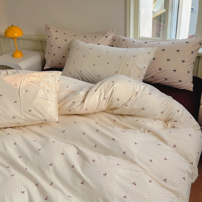 91家纺网 家纺一手货源 找家纺 （总）梦可莱家居 2025春夏新款全棉纯棉针织棉印花四件套