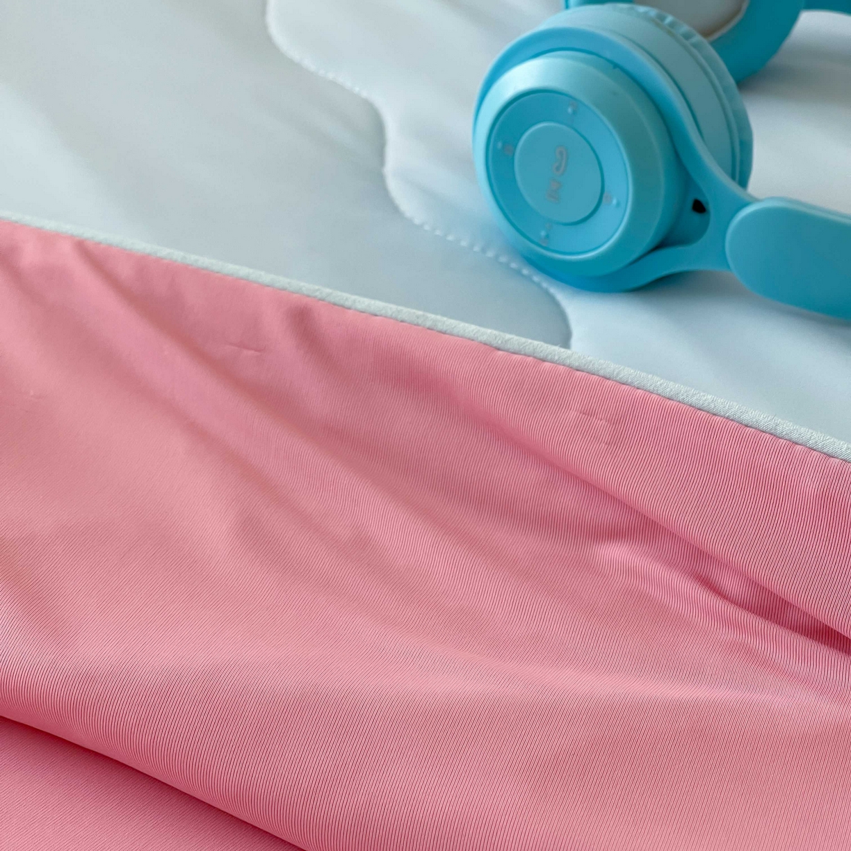 91家纺网 家纺一手货源 找家纺 觅糖家纺 2025春夏新款亲肤纯色雪糕夏被夏凉被空调被 蔷薇粉