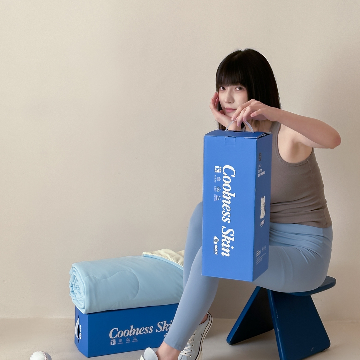 91家纺网 家纺一手货源 找家纺 觅糖家纺 2025春夏新款亲肤纯色雪糕夏被夏凉被空调被 组合图仅供展示