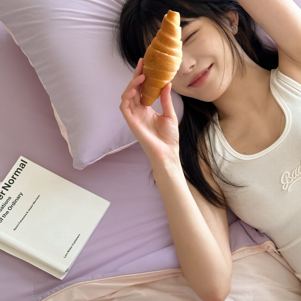 91家纺网 家纺一手货源 找家纺 觅糖家纺 2025春夏新款亲肤纯色雪糕夏被夏凉被空调被 绝绝紫