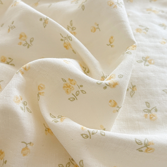 91家纺网 家纺一手货源 找家纺 （总）金艾草2026新款床盖款A类纯棉双层纱花边四件套