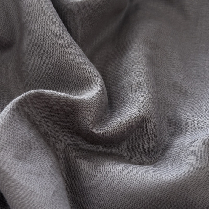 91家纺网 家纺一手货源 找家纺 金艾草2025新款纯色A类纯棉双层纱夏被四件套 灰色（手包边）