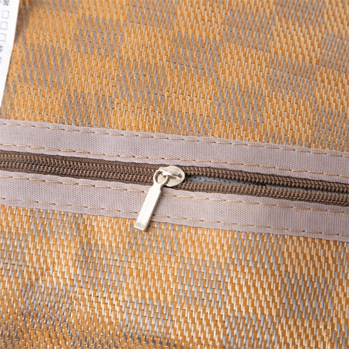 91家纺网 家纺一手货源 找家纺 织布人 2025新款荞麦枕夏凉感PE藤茶香枕全荞麦壳枕头午睡枕颈椎枕芯 PE藤圆角花边-银灰 40x60cm /只 茶香枕