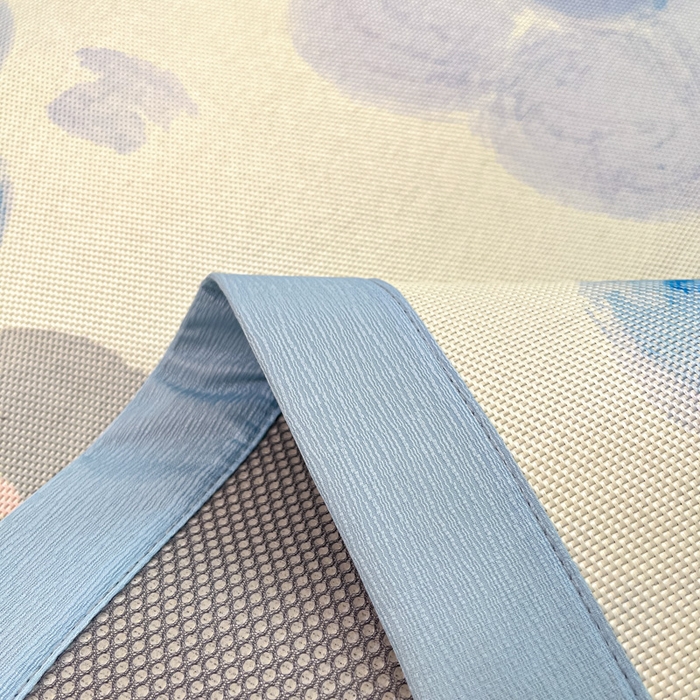 91家纺网 家纺一手货源 找家纺 （总）安哆啦家纺 2025新款A类小清新卡通高品质冰藤印花凉席床笠床席款