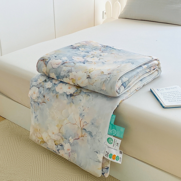 91家纺网 家纺一手货源 找家纺 （总）梦莱斯2025新款印花夏被