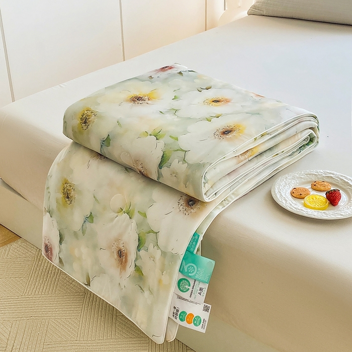 91家纺网 家纺一手货源 找家纺 （总）梦莱斯2025新款印花夏被