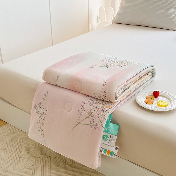 91家纺网 家纺一手货源 找家纺 （总）梦莱斯2025新款印花夏被