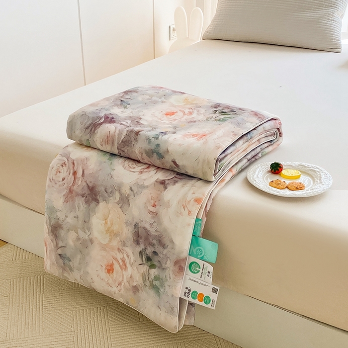 91家纺网 家纺一手货源 找家纺 （总）梦莱斯2025新款印花夏被