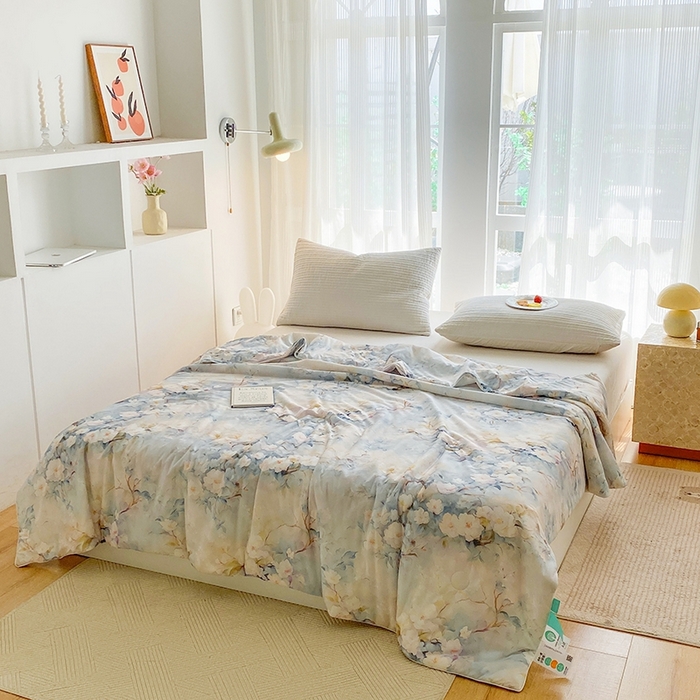 91家纺网 家纺一手货源 找家纺 （总）梦莱斯2025新款印花夏被