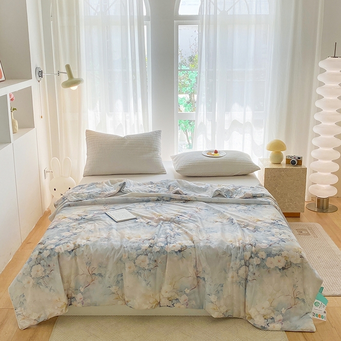 91家纺网 家纺一手货源 找家纺 （总）梦莱斯2025新款印花夏被