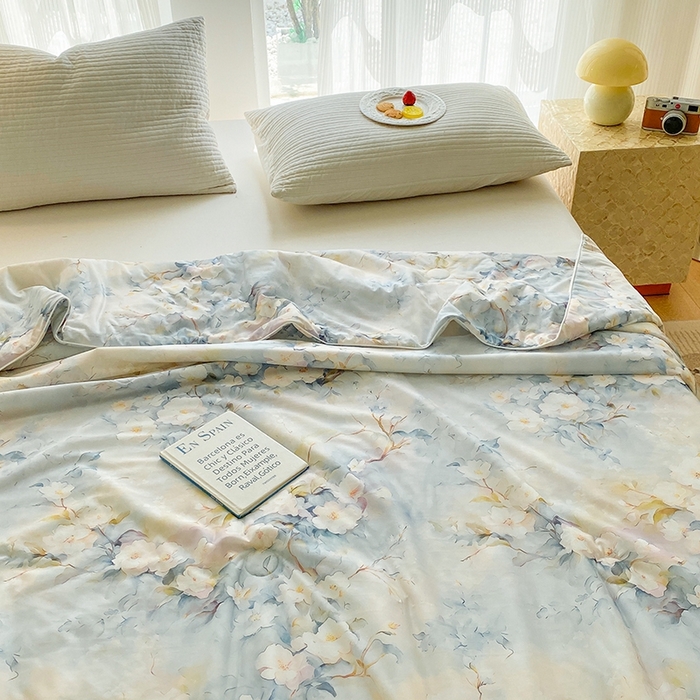 91家纺网 家纺一手货源 找家纺 （总）梦莱斯2025新款印花夏被