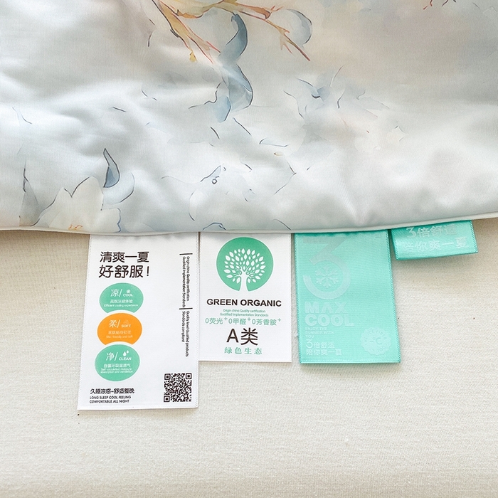 91家纺网 家纺一手货源 找家纺 梦莱斯2025新款印花夏被 花谷