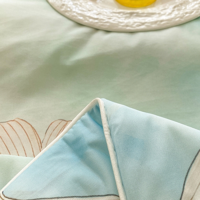 91家纺网 家纺一手货源 找家纺 梦莱斯2025新款印花夏被 银杏漫舞