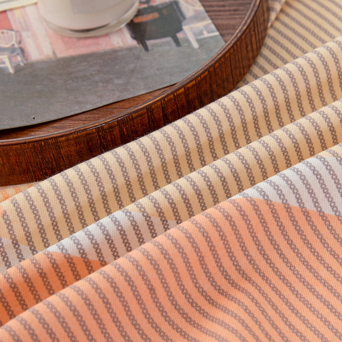 91家纺网 家纺一手货源 找家纺 丝芙妮家居（原乐视家纺） 2025春夏新款全棉纯棉混纺云糯棉双层纱单床单 床单单件 凯瑟琳