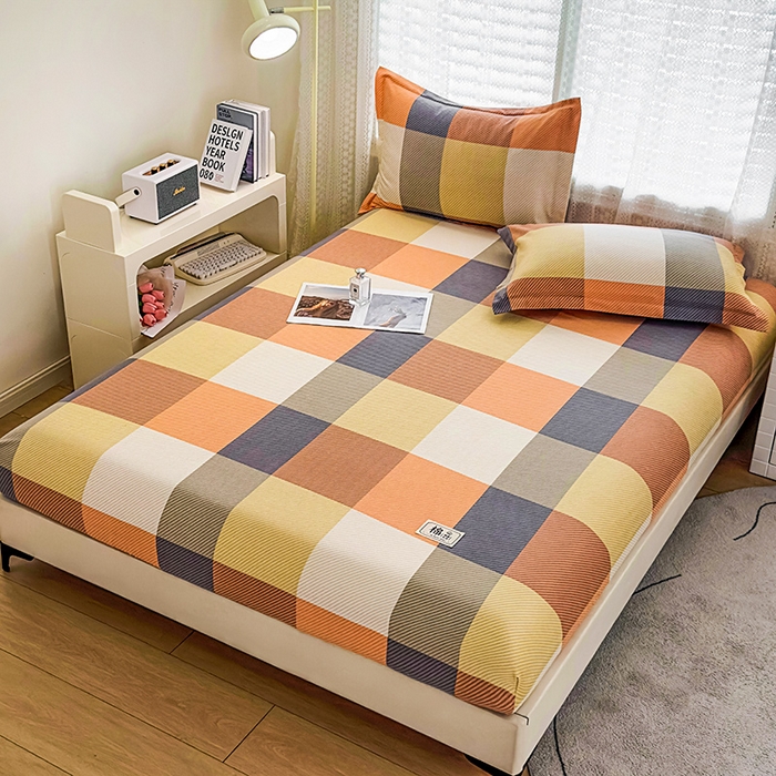 91家纺网 家纺一手货源 找家纺 丝芙妮家居（原乐视家纺） 2025春夏新款全棉纯棉混纺云糯棉双层纱单床单 床单单件 西漠